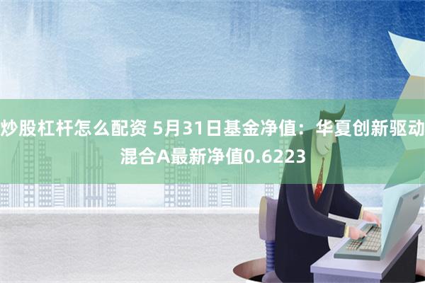 炒股杠杆怎么配资 5月31日基金净值：华夏创新驱动混合A最新净值0.6223