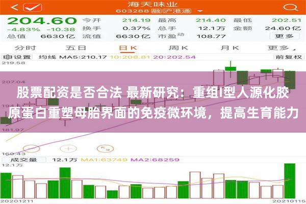 股票配资是否合法 最新研究：重组I型人源化胶原蛋白重塑母胎界面的免疫微环境，提高生育能力