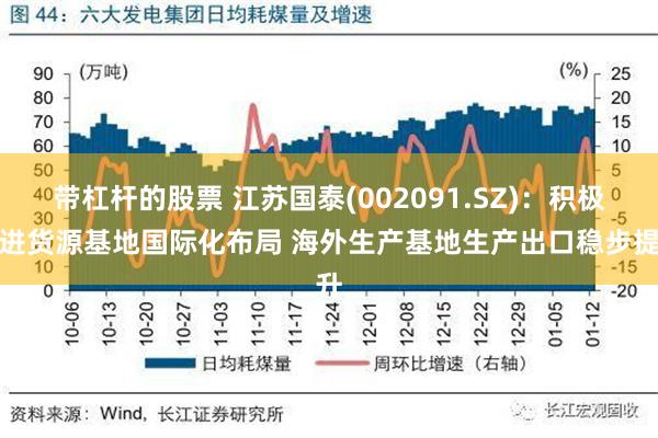 带杠杆的股票 江苏国泰(002091.SZ)：积极推进货源基地国际化布局 海外生产基地生产出口稳步提