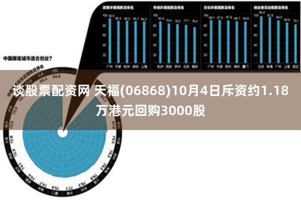 谈股票配资网 天福(06868)10月4日斥资约1.18万港元回购3000股